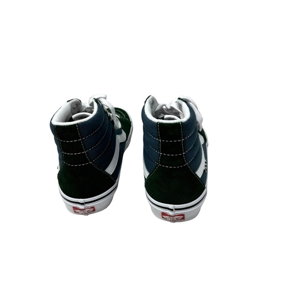 VANS Sk8-Hi Skate Sneakers Suede Canvas Green Black Men Size Casual VN0A5FCCBD6 - Picture 5 of 9